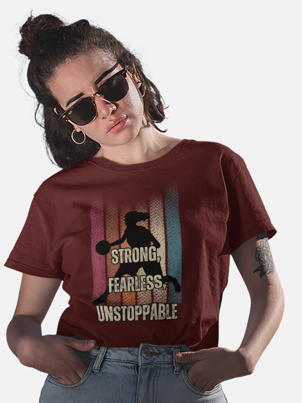 Strong, Fearless, Unstoppable Girls' T-Shirt